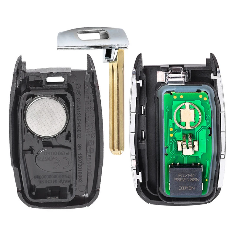 KEYECU Новый смарт Замена дистанционный ключ брелок от машины 433 МГц ID46 чип для Kia K5