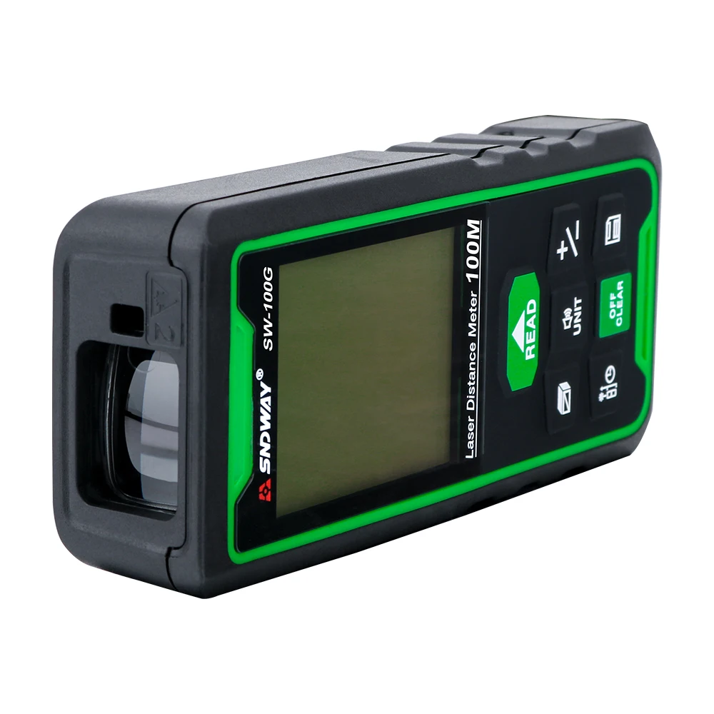 Лазер SNDWAY дальномер зеленый лаза 50 м 70 100 Trena лента измерительный прибор угловая