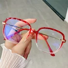 Оправа для очков унисекс, квадратная, с защитой от синего света