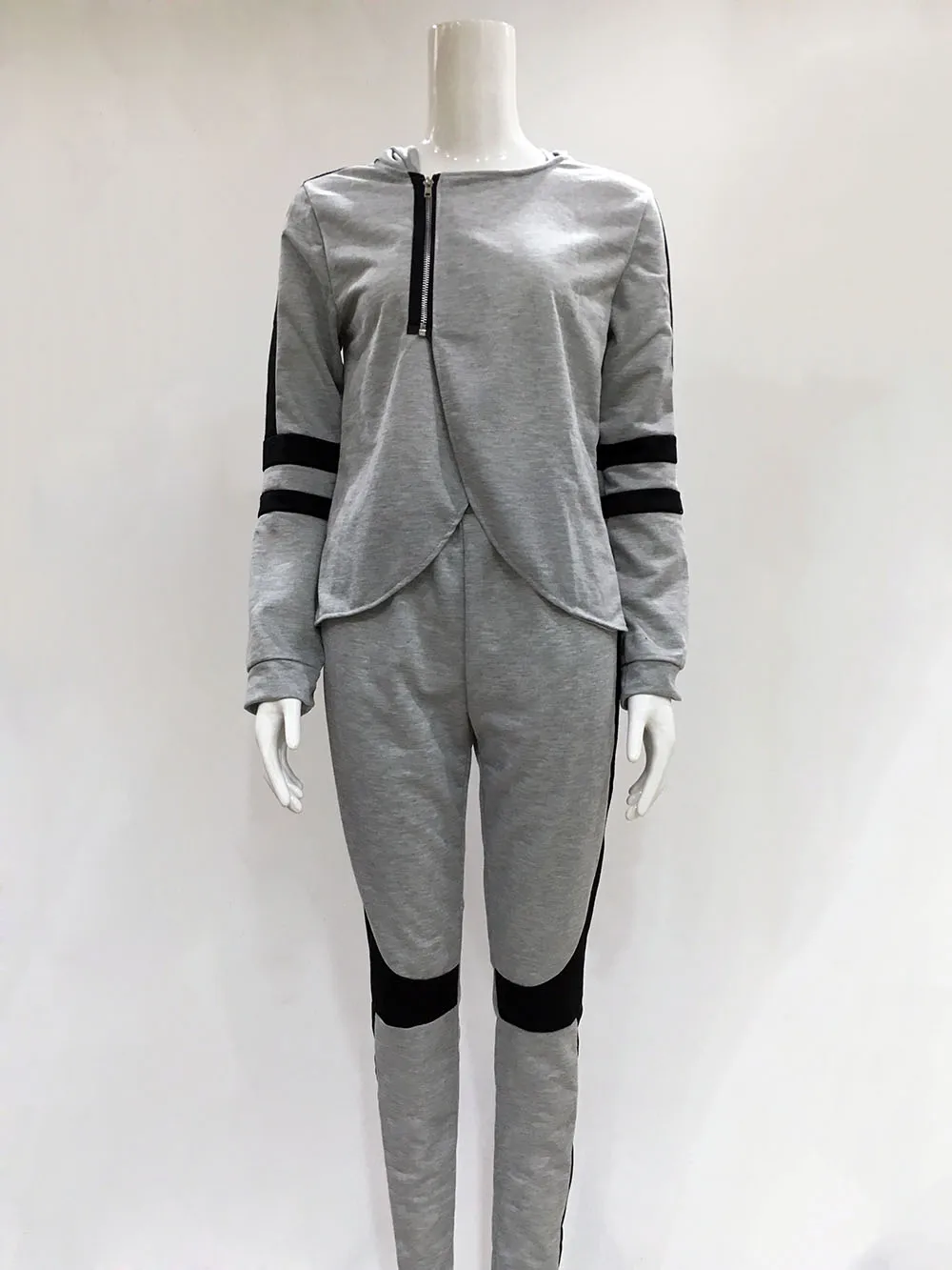 

Suit Set 2019 Women Tracksuit Two-piece Sport Style Outfit Jogging Sweatshirt Fitness Lounge Sportwear