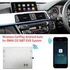 Беспроводная коробка CarPlay для BMW 1 2 3 4 5 7 Series MINI CIC NBT EVO F10 F20 F30 F01 X1 X3 X4 X5 X6 F48 F25 F26 F15 E60 E90 E93 E92