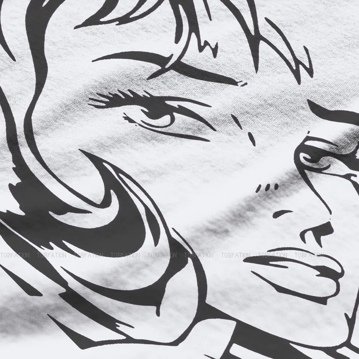 Женская футболка с лентой волосами для девушек топы принтом Рой Лихтенштейна в