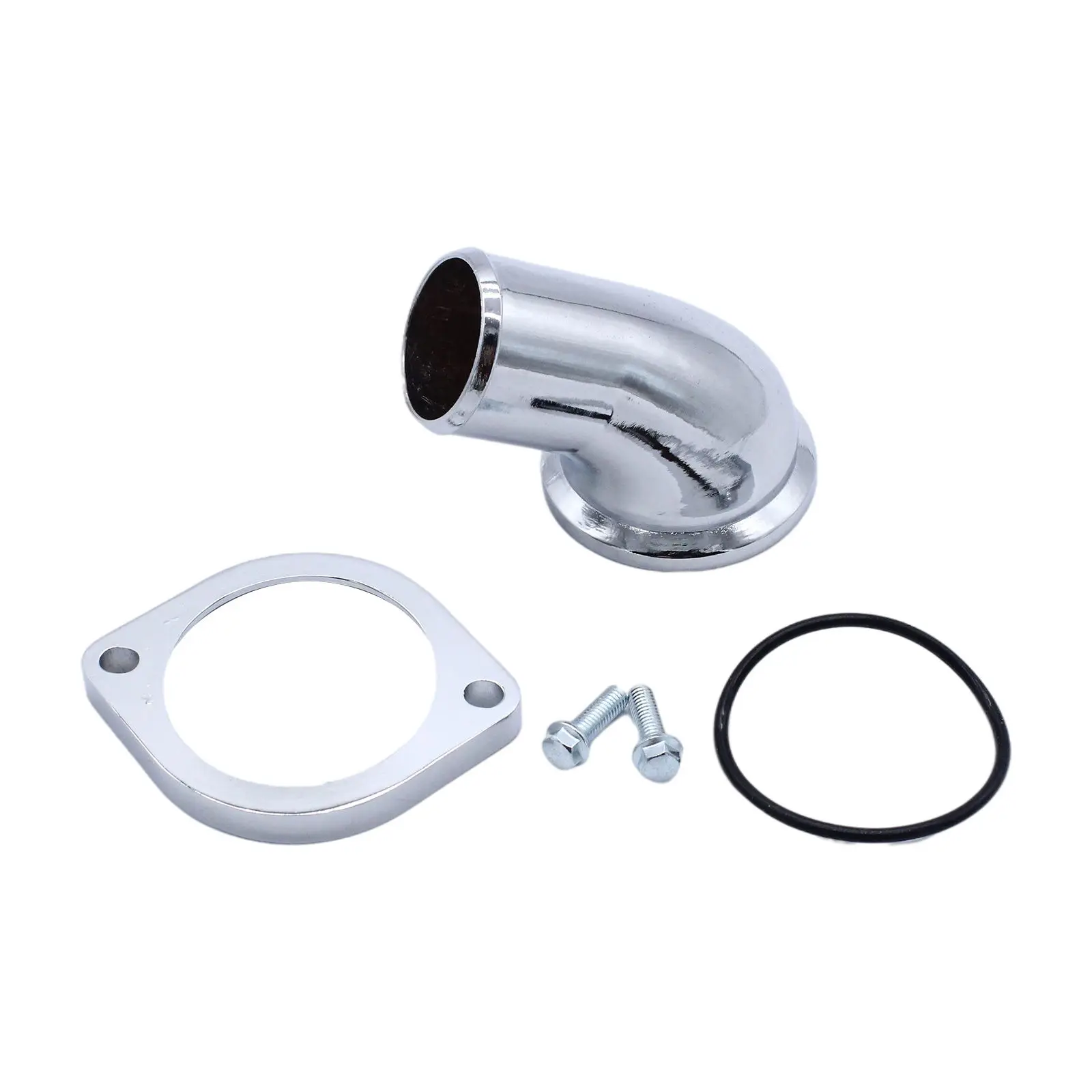 

Polished 30° Swivel Water Neck Thermostat Housing for GM LS LSX Engine Gasket Bolts, Professional Accessories