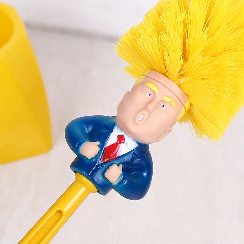 Щетка для унитаза с рисунком Дональда Трампа принадлежности туалетная щетка