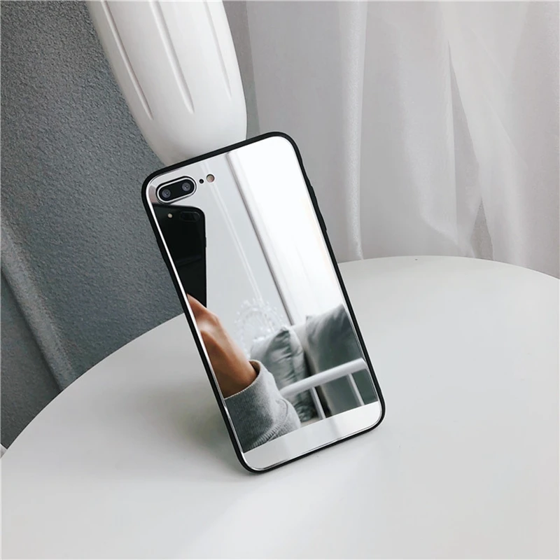 Зеркальный силиконовый чехол для Samsung A20 A30 A50 A70 S8 S9 S10 Plus S10e A10 A40 Note 10 9 8 A6 A7 A8 2018