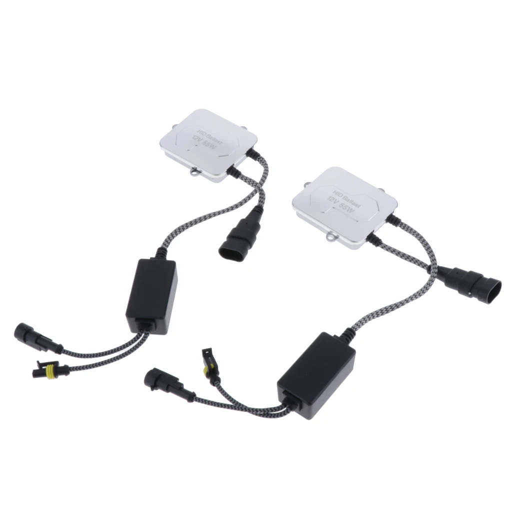 

2pcs Auto Car Xenon HID Ballast Headlight Control Unit Igniter Replacement