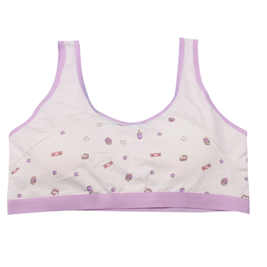 Детское нижнее белье для девочек модель 100% хлопок майка ярких цветов Майка