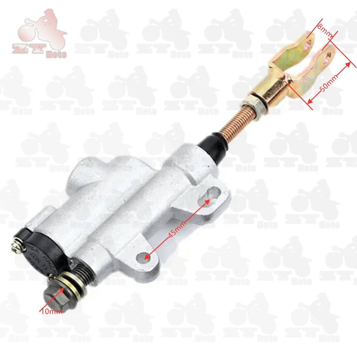 

Новый задний гидравлический тормозной главный цилиндр для мотоцикла, насос для 50 куб. См, 70 куб. См, 110 куб. См, 125 куб. См, 150 куб. См, 250 куб. См, Thumpstar, ATV, питpro, внедорожный велосипед