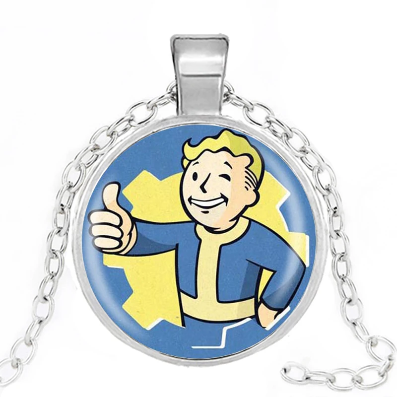Пип бой простые милые Nuka Cola Fallout Raduation 4 ожерелья модный стиль Косплей Аксессуары