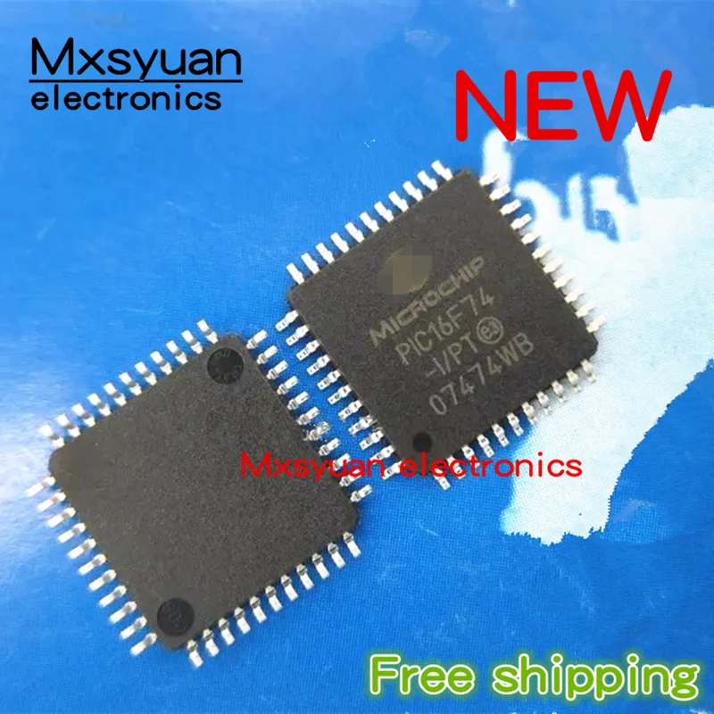 

10PCS~50PCS/LOT PIC16F74-I/PT PIC16F74 I/PT QFP44 New original