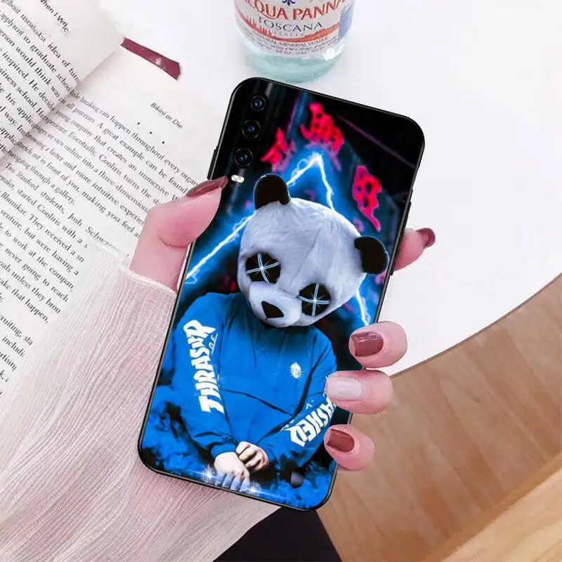 CUTEWANAN уличная Молодежная неоновая маска DIY печать чехол для телефона Huawei Honor 20 10 9 8