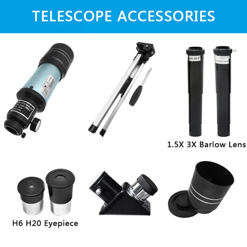 Nanoo HD астрономический телескоп с зумом для наблюдения за луной детей и взрослых