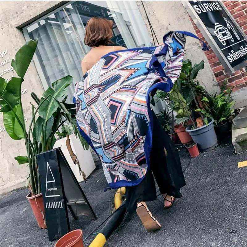 Новинка 2019 бикини купальный костюм накидка на 100x180 см саронг шарф хлопковое парео