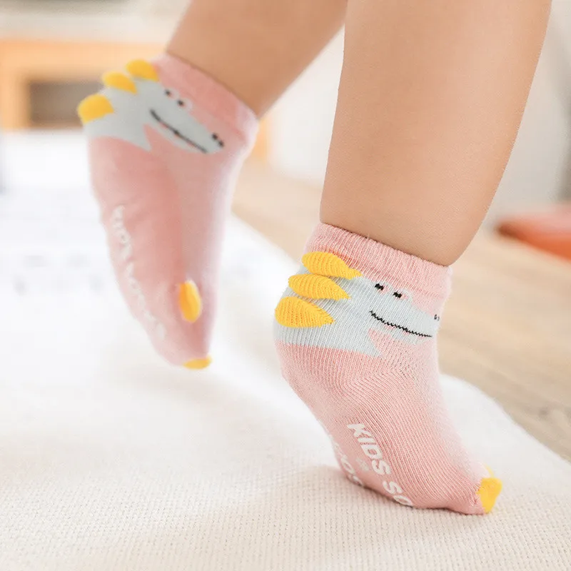 Newborn Baby 3 Pairs Socks Cotton Mesh for Girls Summer Toddler Sock Infant Boys Clothes Accessories | Детская одежда и обувь