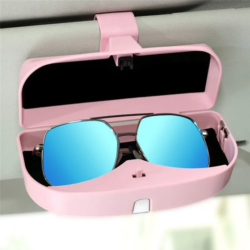 Автомобильный солнцезащитный козырек футляр для солнцезащитных очков клипса