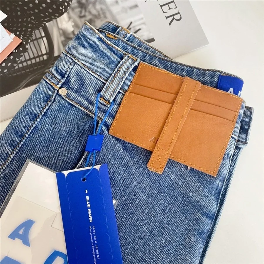

Damage Adererror Shorts Jeans Women 1:1 Best Quality Irregular Cut denim shorts Ader Error Shorts jean shorts