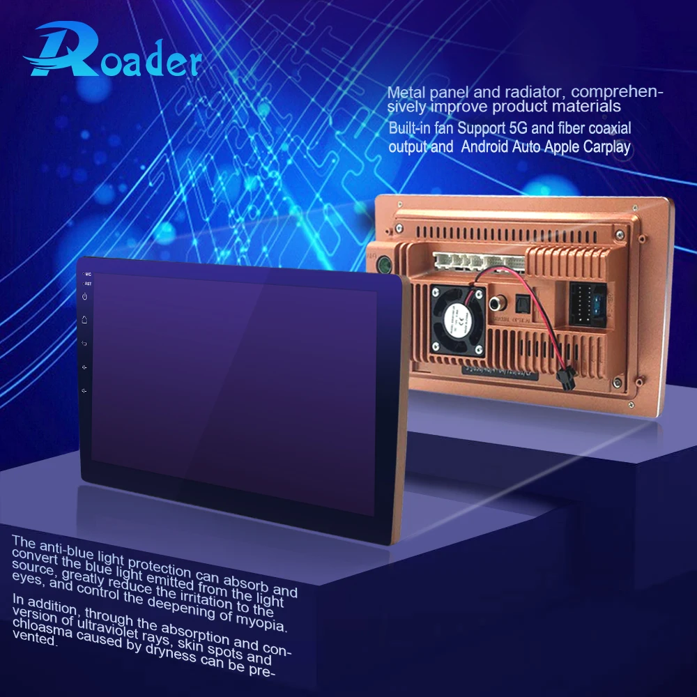 Автомобильный мультимедийный плеер Roader Android 10 0 автомобильный DVD для Lexus RX300 RX330 RX400H