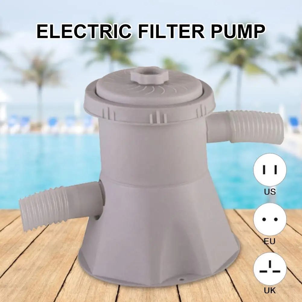

20W 300 Gallons Clear Cartridge Filter Pump 20W 110-240V Electric Swimming Pool Filter Pump For Above Ground Swimming Pools
