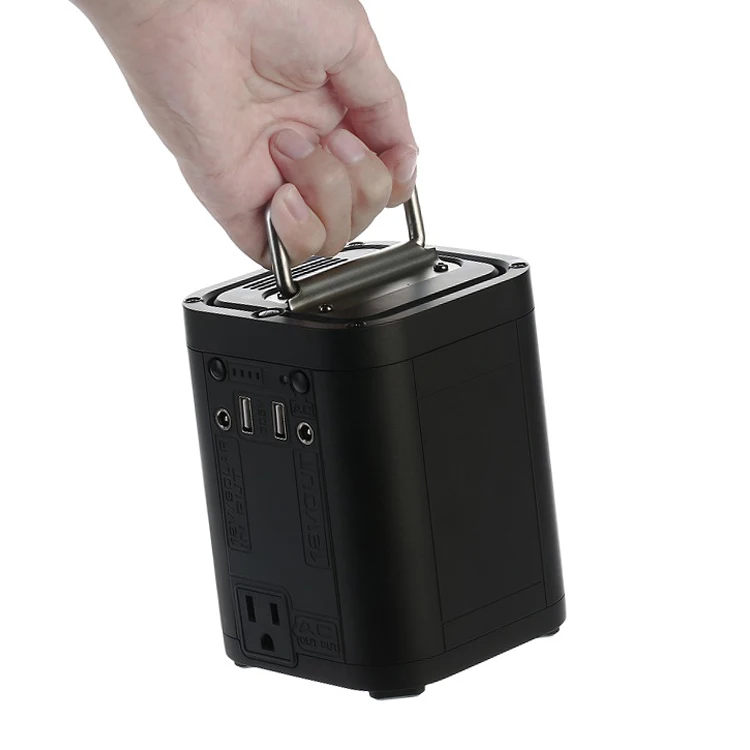 

New design wholesale 26800mAh rechargeable power source inverter ac 220v power box camping