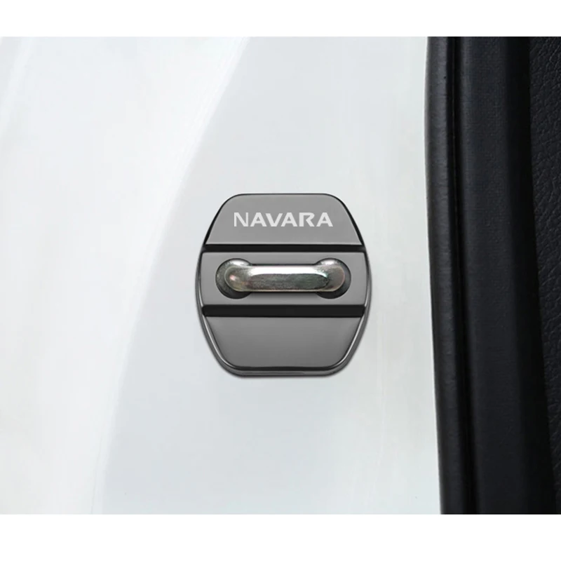 Крышка дверного замка наклейка чехол для Nissan Navara d40 d22 d23 np300 аксессуары стайлинга