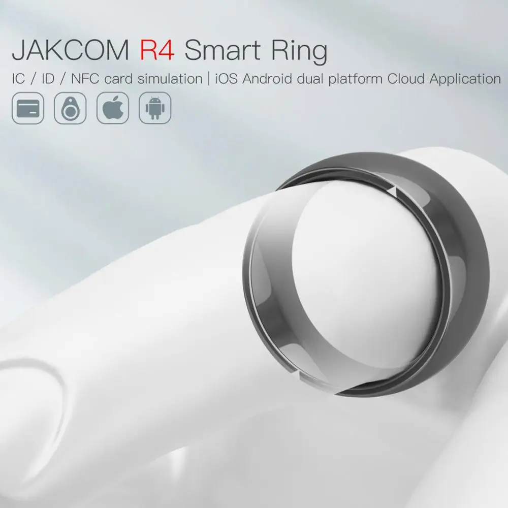 

JAKCOM R4 Smart Ring Match to phone raspberry pi 4 homme undefined women digital watches watch smart 4g iwo 12 gt