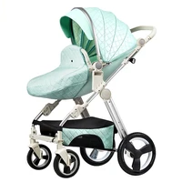 2020 new 2 in 1 infant travel pram high grade baby stroller high landscape infant carriage travel stroller baby bassinet