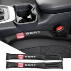 Автомобильная прокладка с логотипом, прокладка для зазора сиденья, наполнитель для зазора сиденья автомобиля для Seat Ibiza Exeo Ateca Leon Arona Alhambra Niva Kalina Priora