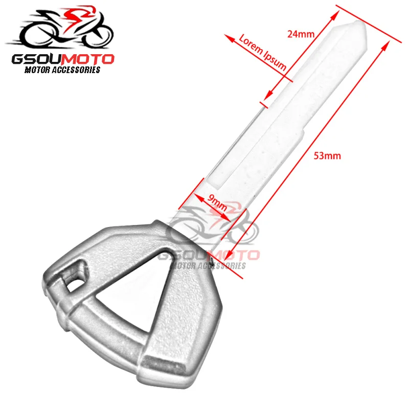 Заготовка ключа для мотоцикла Kawasaki Z800 Z1000 ZX1400 ZX 6R 9R 10R 14R Φ 636 Z750/R/S ZZR 250 400 600 1100|Замки