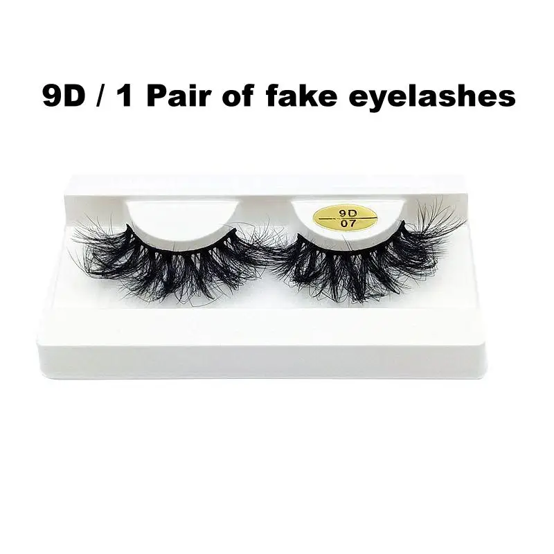 

New 9D / 25mm 1 Pair Of False Eyelashes Fashion False Eyelashes. A Variety Of Styles Are Available LZDLKDR