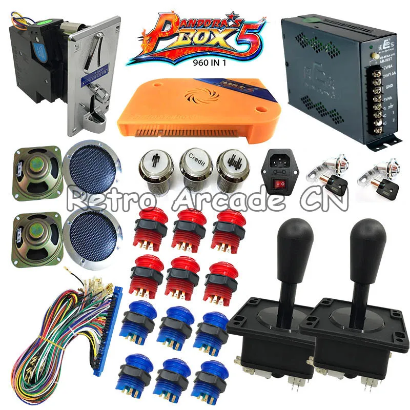 Аркадпряди Jamma 960 в 1/комплект только для HDMI/VGA выход аркадные Аксессуары led