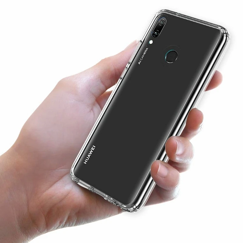 Высококачественный гибкий мягкий силиконовый чехол из ТПУ для Huawei Y9 Prime 2019 Y6 Pro Y7P