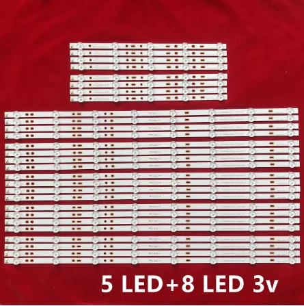 

100% Новый 28 шт/комплект светодиодный полоски для SONY 75 ТВ KDL 75W850C KDL 75W855C S750HF59 750 ТВ 07 V1 750 ТВ 08 V1 CX 75S01E02