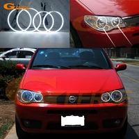 for fiat siena 2005 2006 2007 2008 2009 2010 2011 excellent ultra bright ccfl angel eyes halo rings kit car accessories