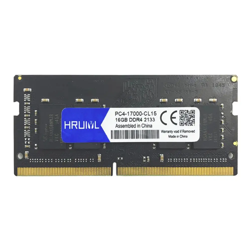 HRUIYL DDR4 SODIMM 2133MHz 8G 16G 4GB Оперативная память для ноутбука PC4 17000S 1 2 V D оперативная 260 Pin