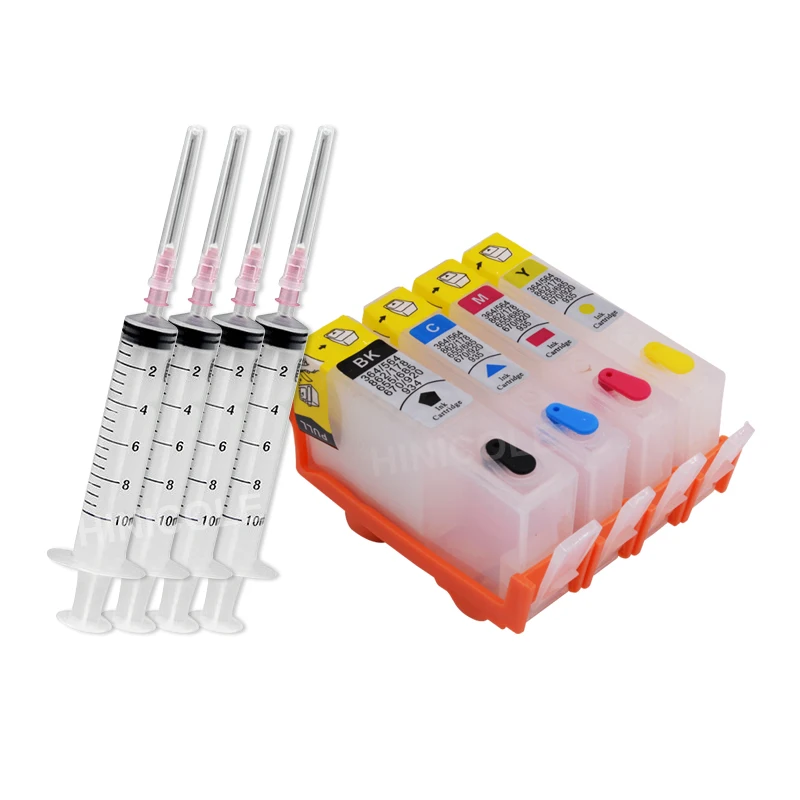 Картридж для hp 655 многоразовый 4 цвета универсальный | Компьютеры и офис