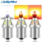 1156 P21W BA15S PY21W BAU15S 1157 BAY15D P215W светодиодный ные лампы с поворотниками 10SMD 3030, стоп-сигнал заднего хода, автомобильная лампа 12 В