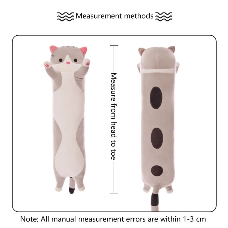 

1pc 50-130CM Cartoon Animal Dinosaur Unicorn Cat Plush Toys Dolls Stuffed Soft Long Sleeping Pillow Children Baby Birthday Gift
