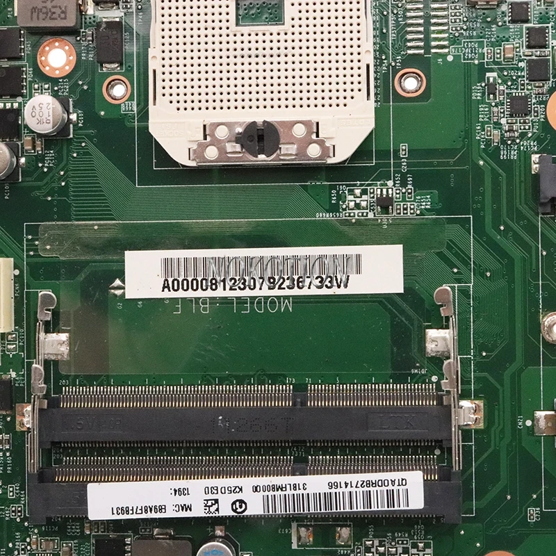 Материнская плата NOKOTION для ноутбука Toshiba Satellite L755D Socket fs1 ddr3 A000081230 DA0BLFMB6E0 высокое