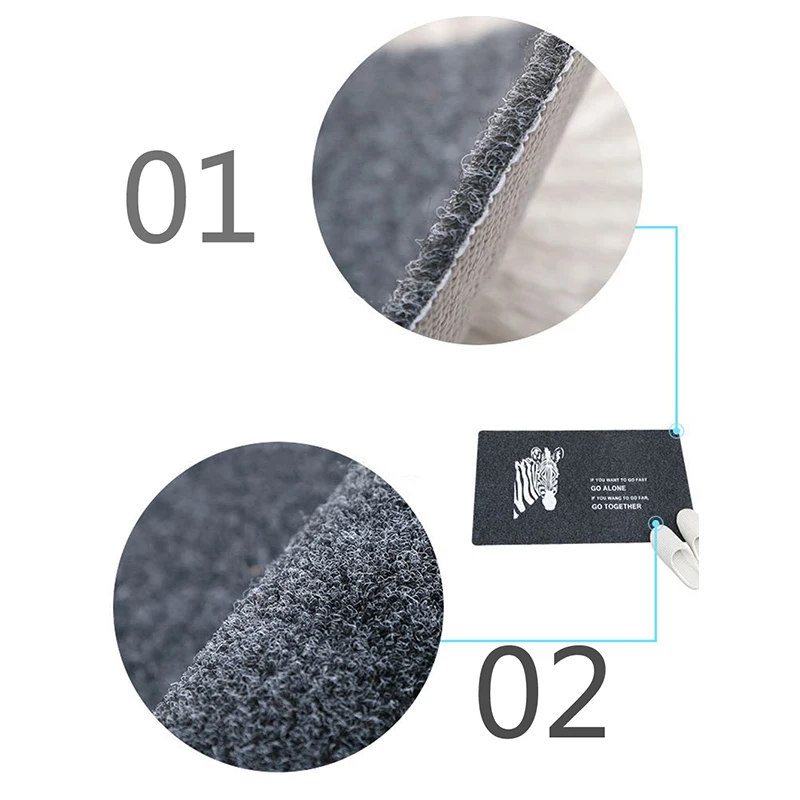 80*120 см Добро пожаловать Водонепроницаемый дверной коврик мультяшный МИЛЫЙ