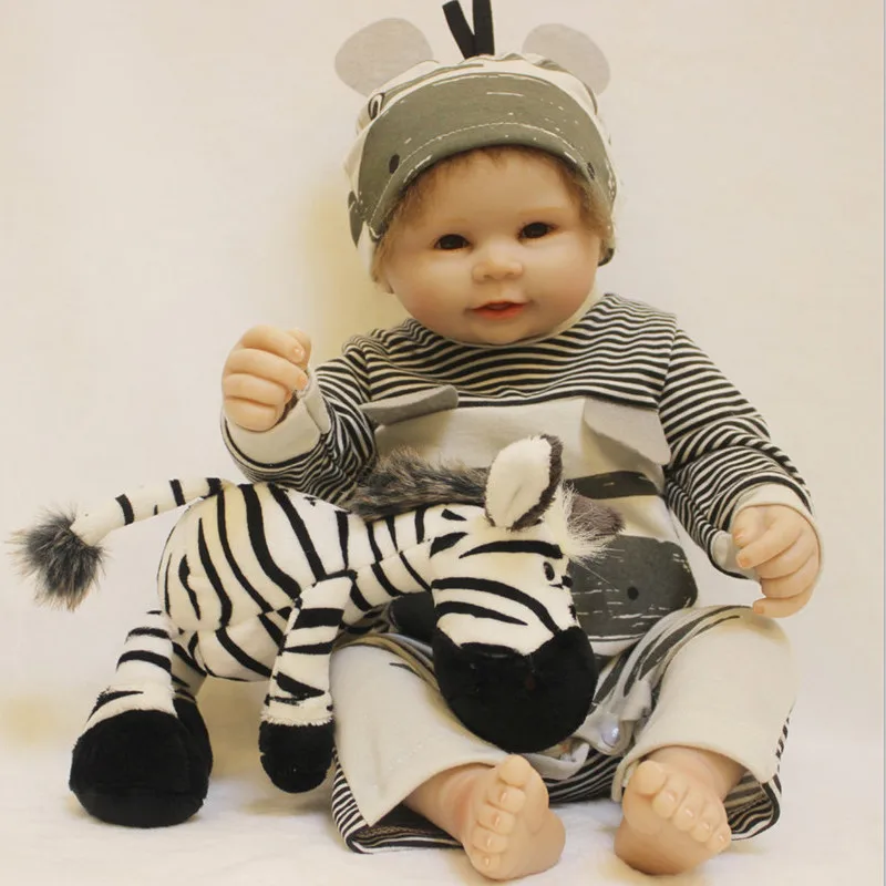 Кукла реборн силиконовая полноразмерная для мальчиков 20 дюймов|Куклы| |