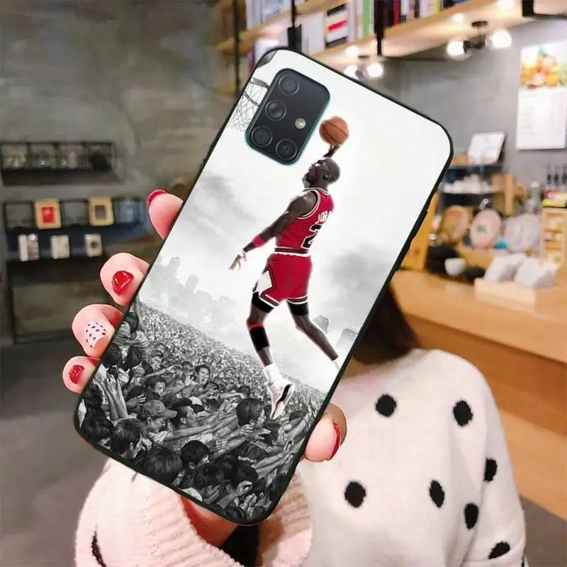 

Basketball Jordan 23 Phone Case For Samsung Galaxy A21S A01 A11 A31 A81 A10 A20E A30 A40 A50 A70 A80 A71 A51