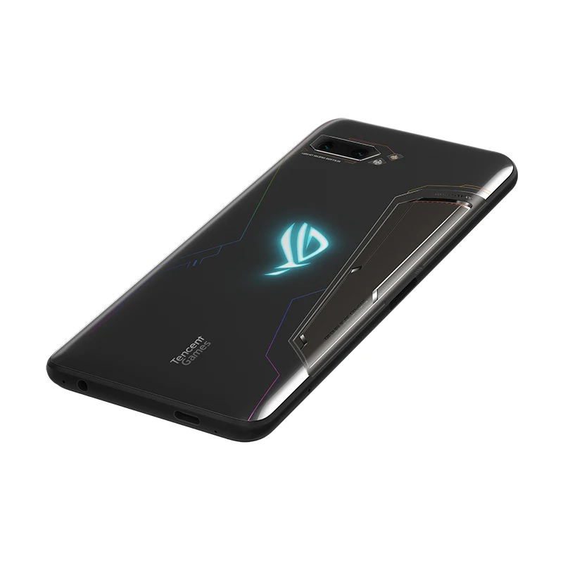 Asus ROG 2 супер игровой телефон ZS660KL мобильный телефон 8G ram 128G rom Snapdragon855+ 6,5" 1080x2340 h 48MP 6000mAh Android 9,0