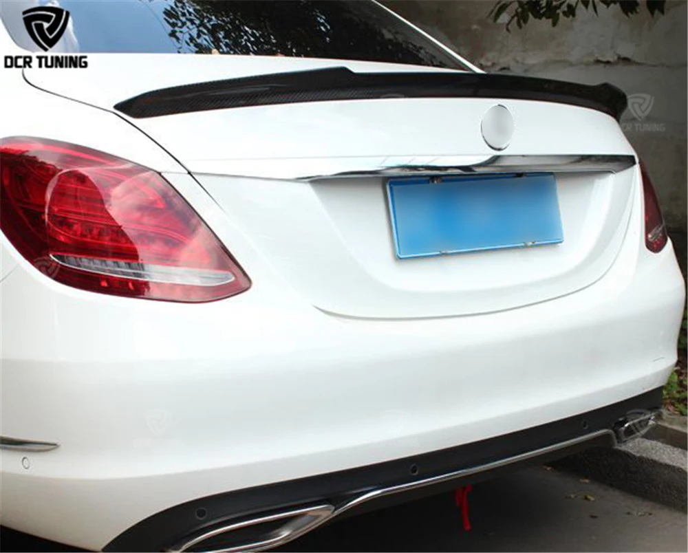 Для Mercedes W205 годов выпуска из углеродного волокна стиль FD 4 дверный седан C180 C200 C250