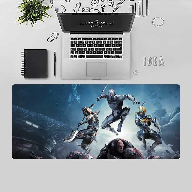 

warframe game Natural Rubber Gaming Desk Mat Desk Table Protect Game Office Work Mouse Mat pad X XL Non-slip Laptop Cushion