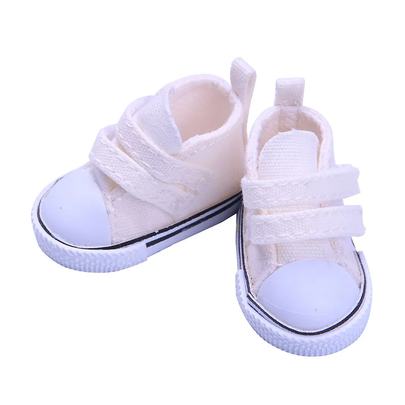 

1/6 Bjd Doll Shoes For BJD 5 Cm Doll Canvas Shoes Cute Rabbit Shoes Mini Shoes Handmade DIY For Our Generation Girl's Toy