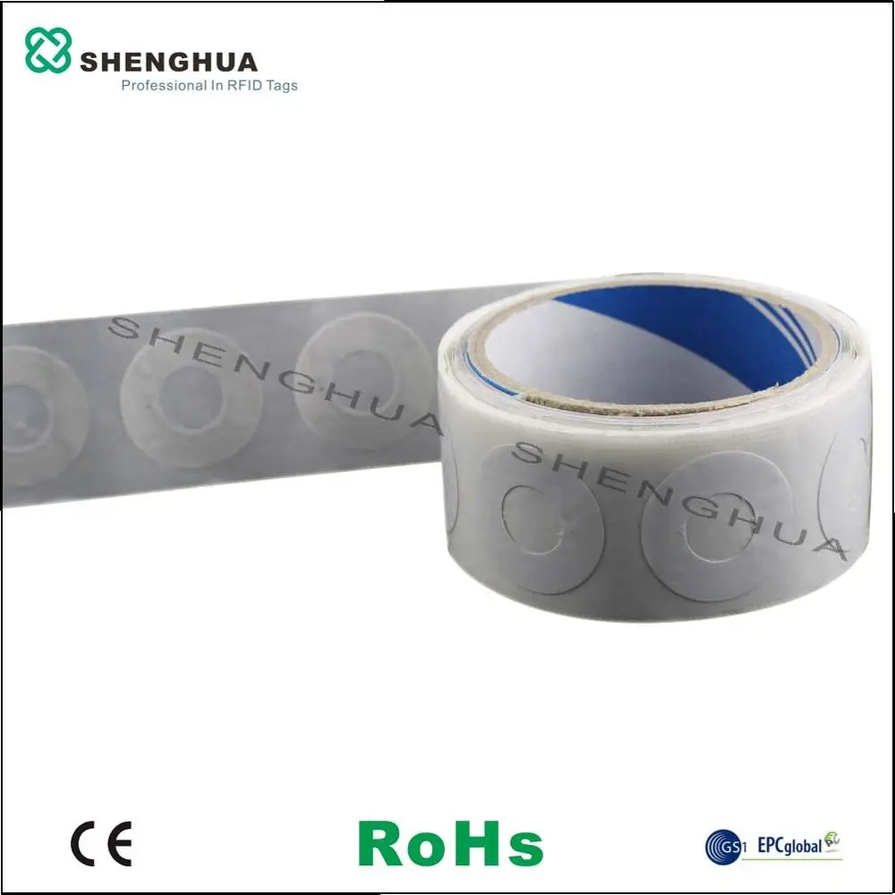 1000 шт. UHF RFID Метка самоклеющаяся CD DVD этикетка для самостоятельного управления