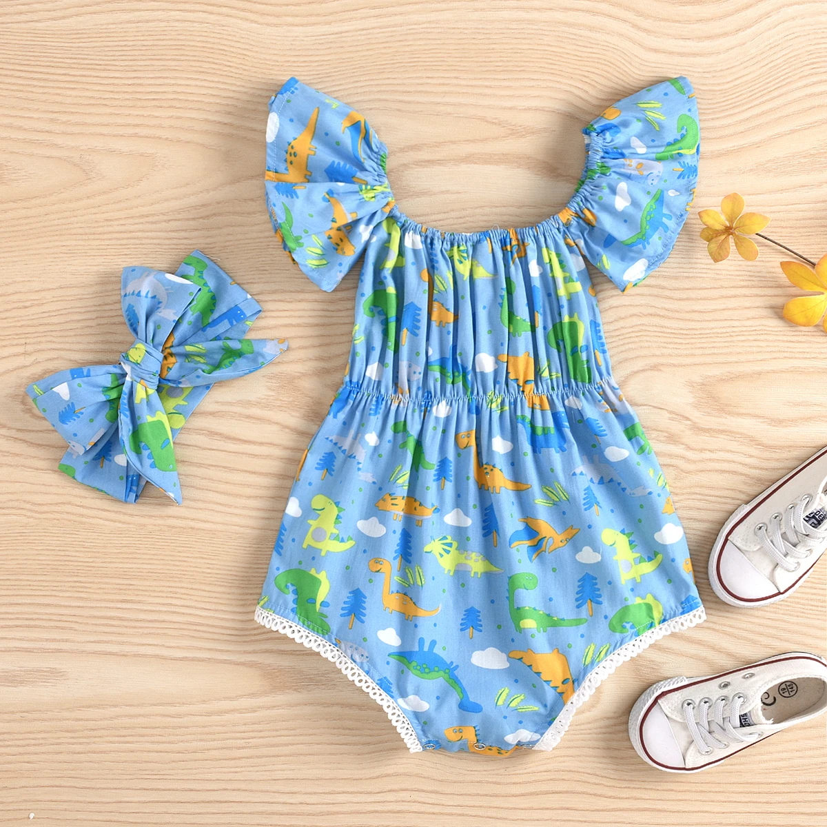 Комплект из 2 х вещей Одежда для маленьких девочек ясельного возраста летняя