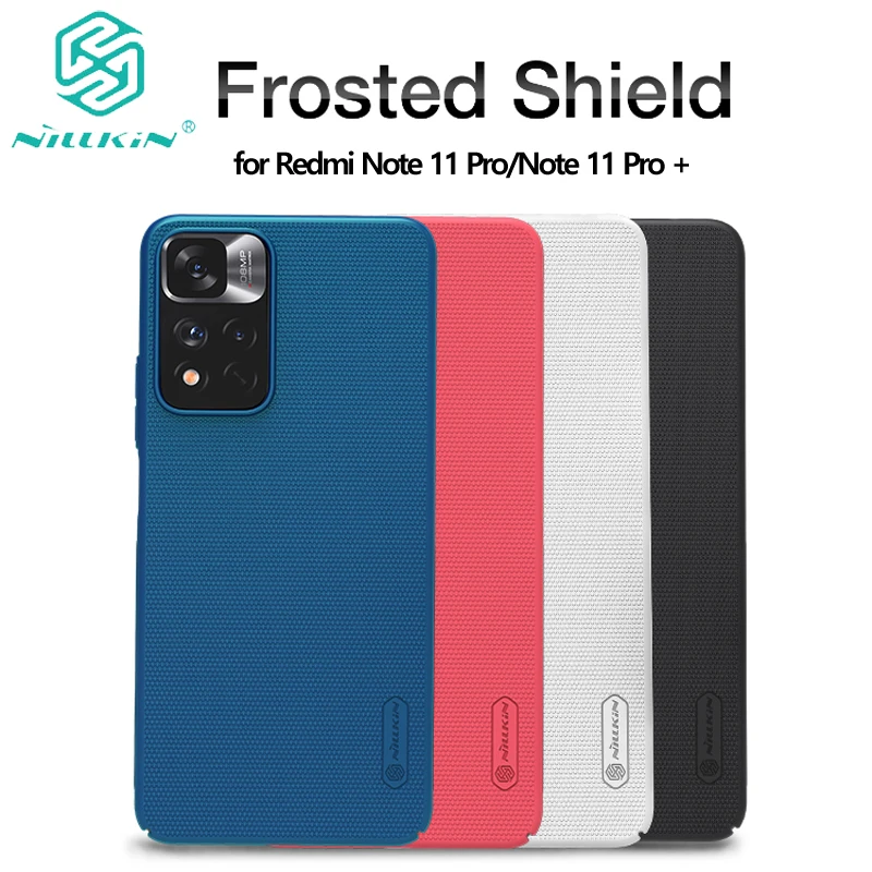 

For For Redmi Note 11 Pro Case Nillkin Super Frosted Shield Mate PC Hard Case for Xiaomi Redmi Note 11 Pro+ Case