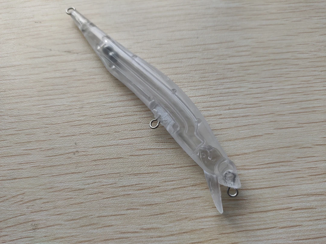 10 шт. Неокрашенная рыболовная приманка тело гольян твердые приманки рыболовный