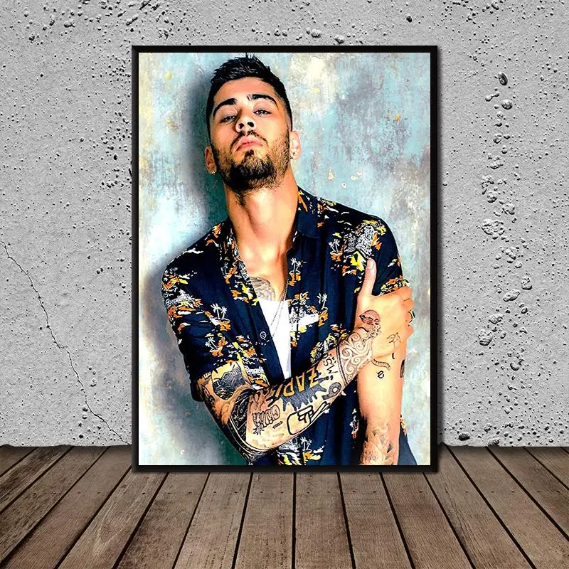 

1pcs HD Art Poster Zen Malik Poster Wall Picture Canvas Wall Art Painting for Bedroom Wall Dcor